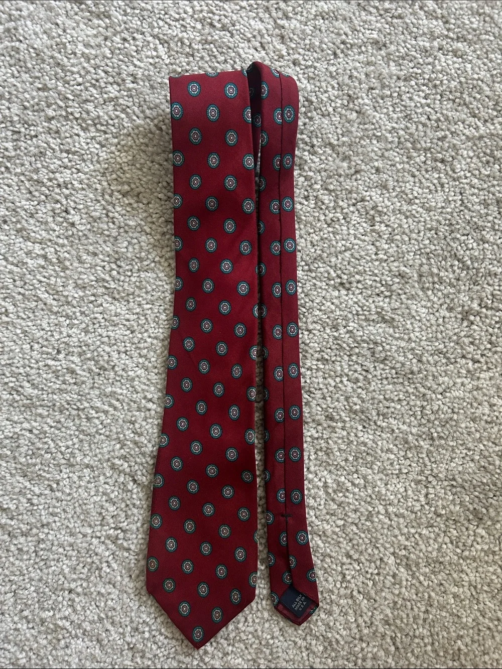 Vintage All Silk Austin Reed Necktie Made in USA
